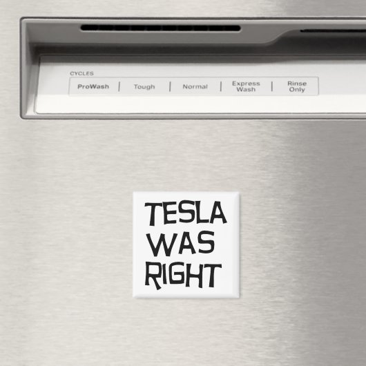 Tesla hatte recht magnet (In Situ (Geschirrspüler))