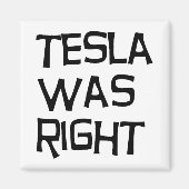Tesla hatte recht magnet (Vorne)