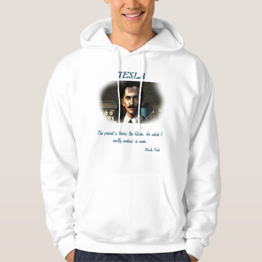 TESLA HOODIE-SWEATSHIRT HOODIE (Vorderseite)