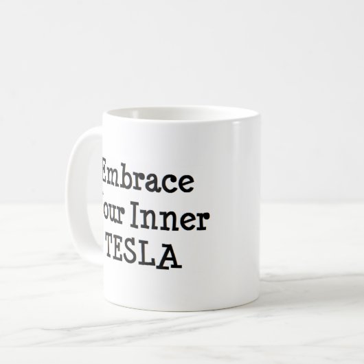 Tesla, innere kaffeetasse (Vorderseite Links)