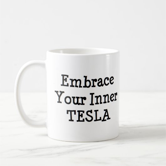 Tesla, innere kaffeetasse (Links)