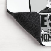 Tesla ist mein Homeboy Mousepad (Ecke)