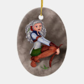 Tesla Keramikornament (Vorne)