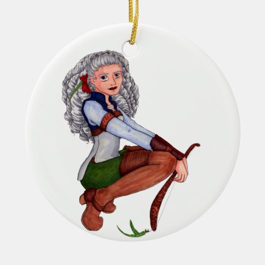 Tesla Keramikornament (Vorne)