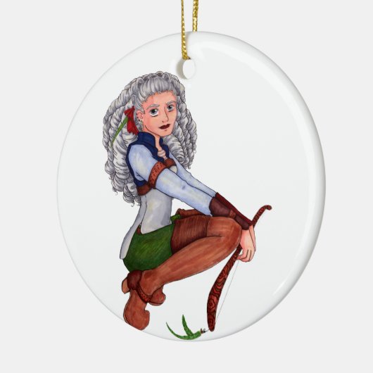 Tesla Keramikornament (Links)