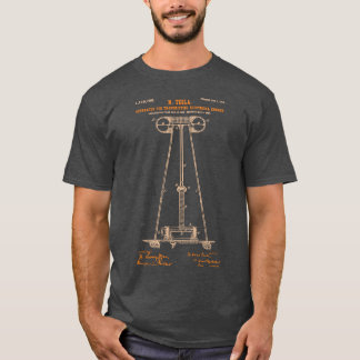 Tesla-Kohle T-Shirt