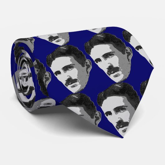 Tesla Krawatte (Gerollt)