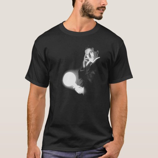 Tesla Licht T-Shirt (Vorderseite)