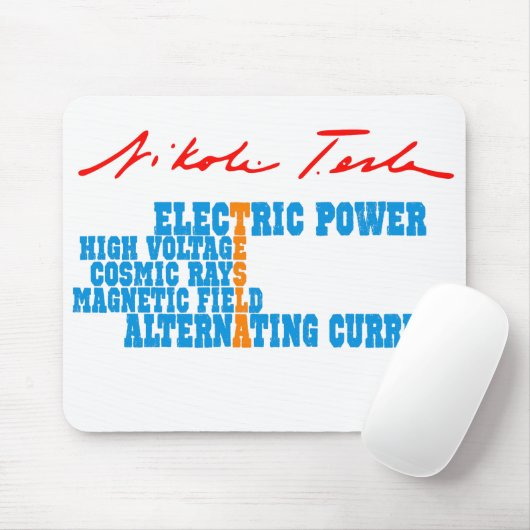 Tesla Mousepad (Mit Mouse)