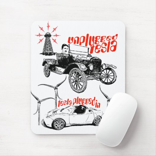 Tesla Mousepad (Mit Mouse)