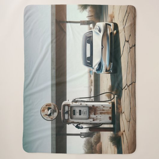 Tesla Old Gas EV Sherpadecke (Vorderseite)