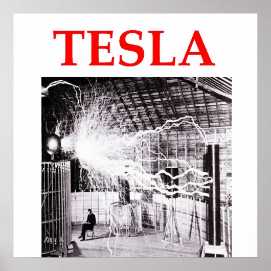 Tesla Poster (Vorne)
