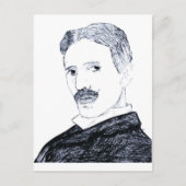 Tesla Postkarte (Vorderseite)