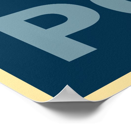 Tesla Power Poster (Ecke)