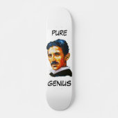 Tesla reines Genie Skateboard (Vorne)