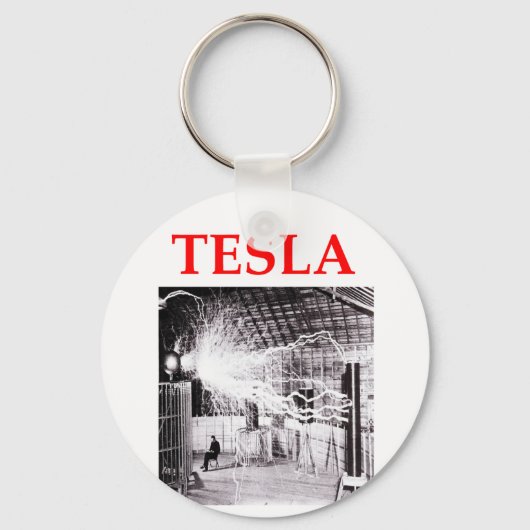 Tesla Schlüsselanhänger (Vorderseite)