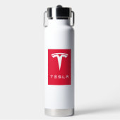 ⚡ Tesla Sipper Trinkflasche (Vorderseite)