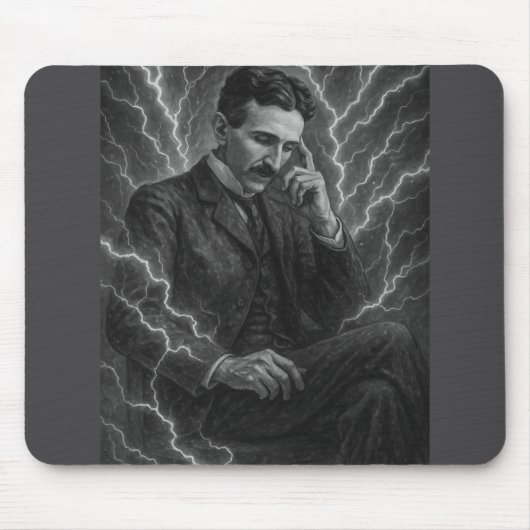 Tesla Sparks von Genius Mouse Mat Mousepad (Vorne)