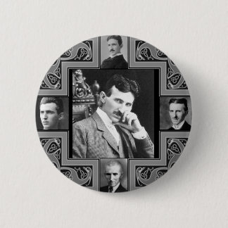Tesla Spule Button