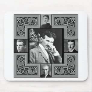 Tesla Spule Mousepad