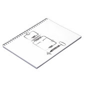 Tesla Spule Notizblock (Linke Seite)