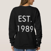 Tesla Sweatshirt (Rückseite)