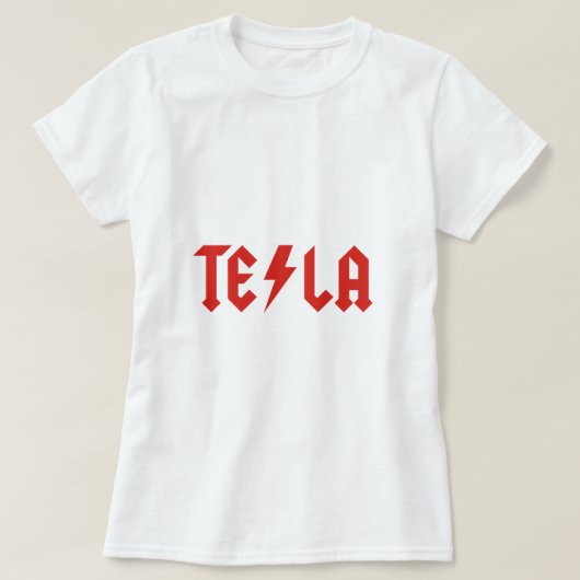 Tesla T-Shirt (Design vorne)