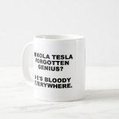 Tesla Tasse (Vorderseite Links)