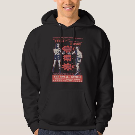 Tesla V. Edison Hoodie (Vorderseite)