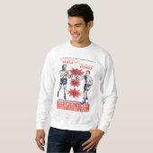Tesla V. Edison Sweatshirt (Vorne ganz)