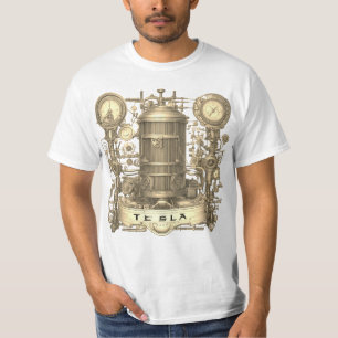 Tesla Vintage-Motor T-Shirt