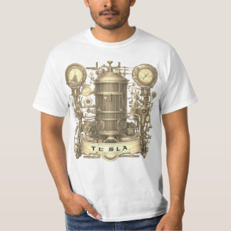 Tesla Vintage-Motor T-Shirt