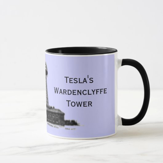 Teslas Wardenclyffe Turm-Tasse Tasse (Rechts)