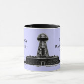 Teslas Wardenclyffe Turm-Tasse Tasse (Zentrum)