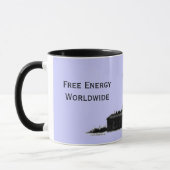 Teslas Wardenclyffe Turm-Tasse Tasse (Links)