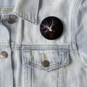 Teslaspule mit Lichtbogen Button (Beispiel)
