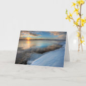 Teslin Lake Nach einem Sturm, Yukon Karte (Gelbe Blume)