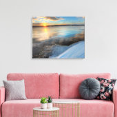 Teslin Lake Nach einem Sturm, Yukon Leinwanddruck (Insitu (Wohnzimmer))