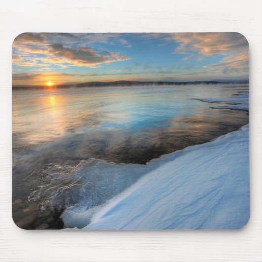 Teslin Lake Nach einem Sturm, Yukon Mousepad (Vorne)