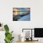 Teslin Lake Nach einem Sturm, Yukon Poster (Heimbüro)