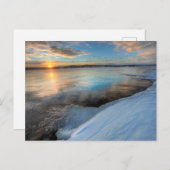 Teslin Lake Nach einem Sturm, Yukon Postkarte (Vorne/Hinten)