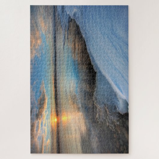 Teslin Lake Nach einem Sturm, Yukon Puzzle (Vertikal)