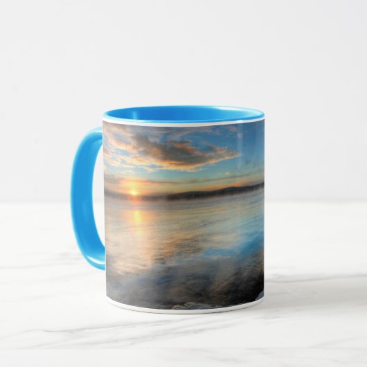 Teslin Lake Nach einem Sturm, Yukon Tasse (Vorderseite Links)