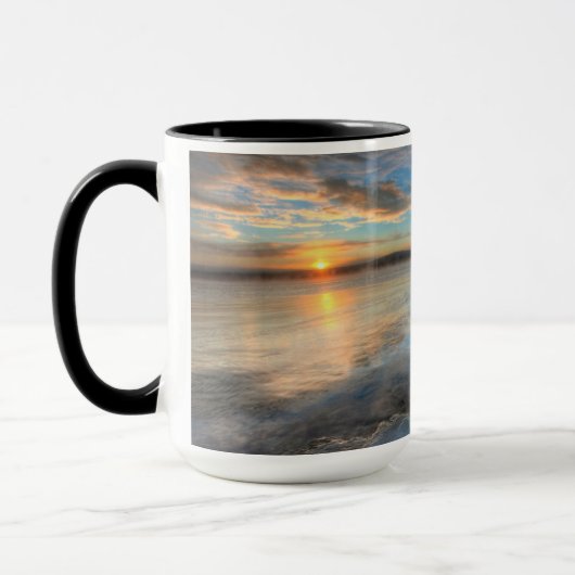 Teslin Lake Nach einem Sturm, Yukon Tasse (Links)