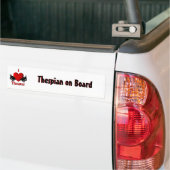 Tespian an Bord Autoaufkleber (Auf Lkw)