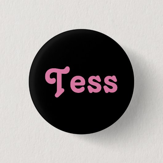 Tess Button (Vorderseite)