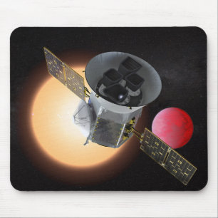 TESS Planet Hunter Raumfahrzeug Mousepad