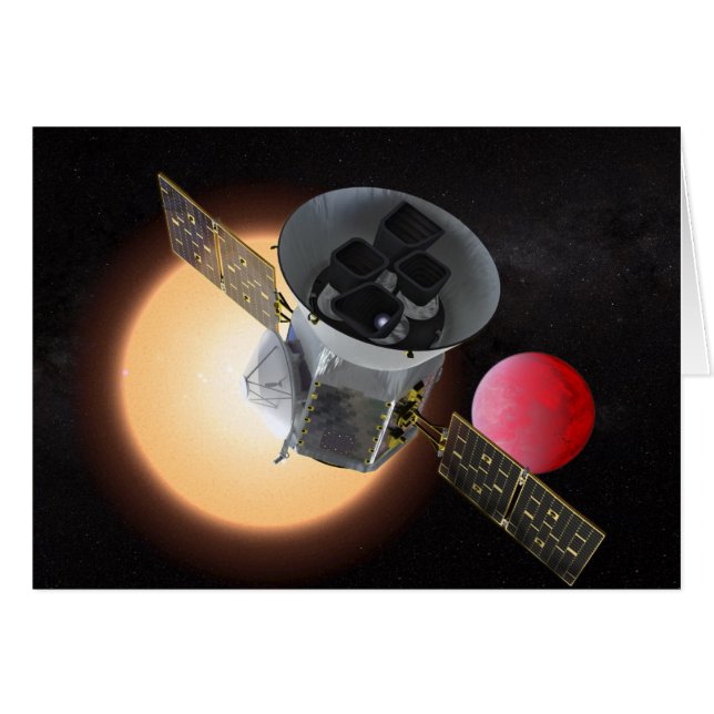 TESS Planet Hunter Spacecraft (Vorderseite (Horizontal))