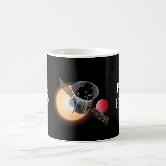 TESS Planet Hunter Spacecraft Kaffeetasse (Mittel)