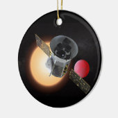 TESS Planet Hunter Spacecraft Keramik Ornament (Links)